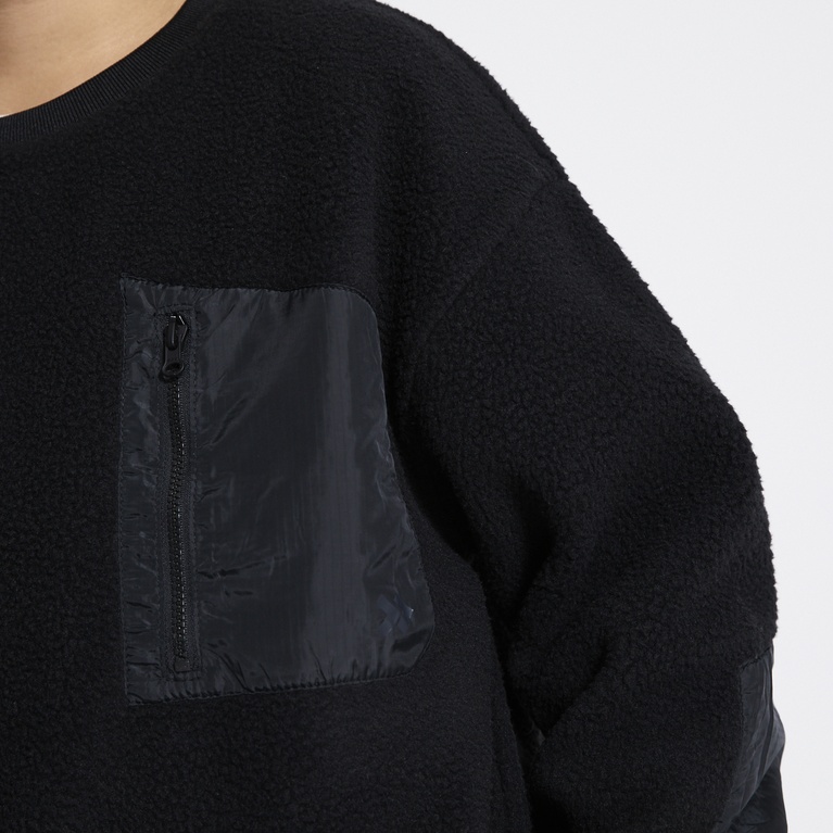 Pile sweatshirt "Active pile" Black